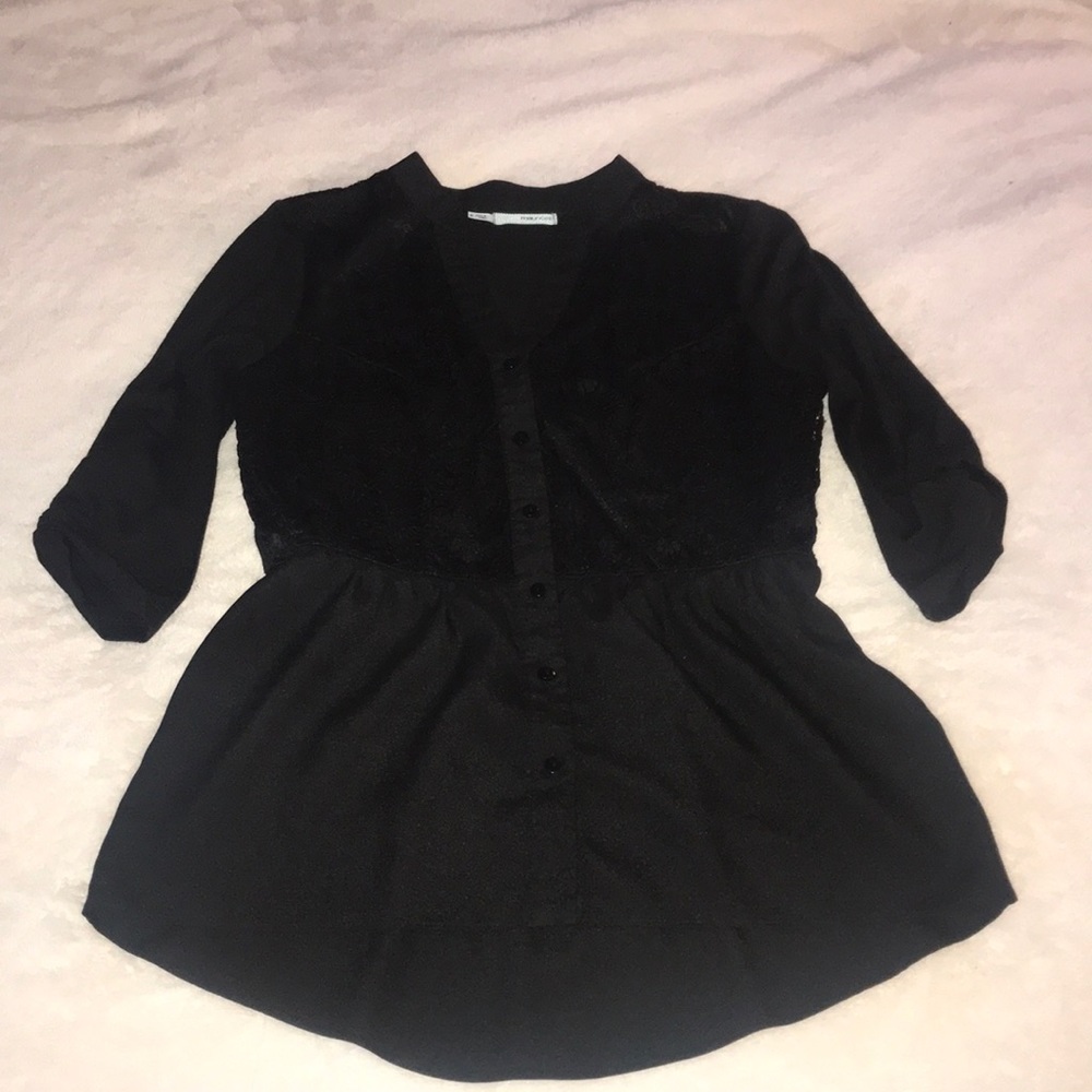🌟Black Peplum top🌟